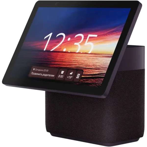 Акустическая система Яндекс.Станция Дуо Макс с Алисой на YaGPT с Zigbee (Красный)