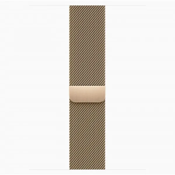 Apple Watch Series 9 45mm Gold Stainless Steel Case Millanes Gold Band