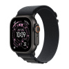 Apple Watch Series Ultra 3 49mm Black Titanium Case with Black Alpine Loop L